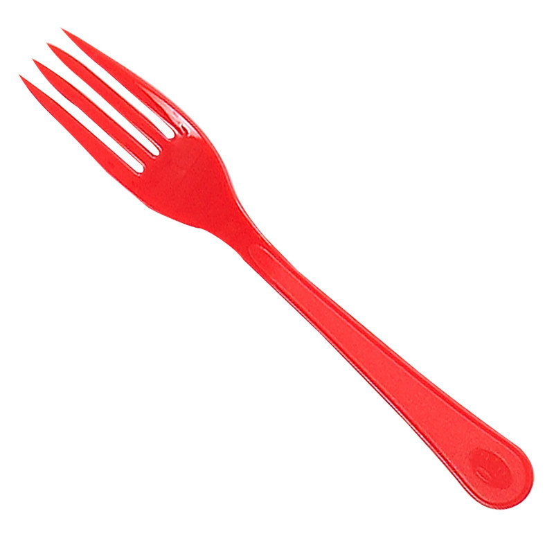 Red Heavy Weight Forks (24 count) - Click Image to Close