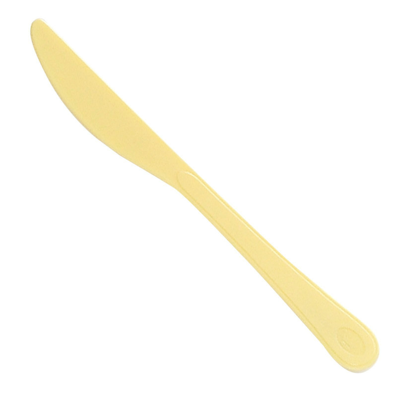 Light Yellow Heavy Weight Knives (24 count) - Click Image to Close
