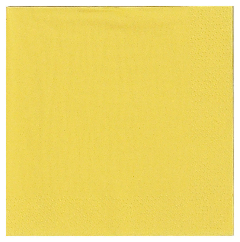 Light Yellow Lunch Napkins (50 count)