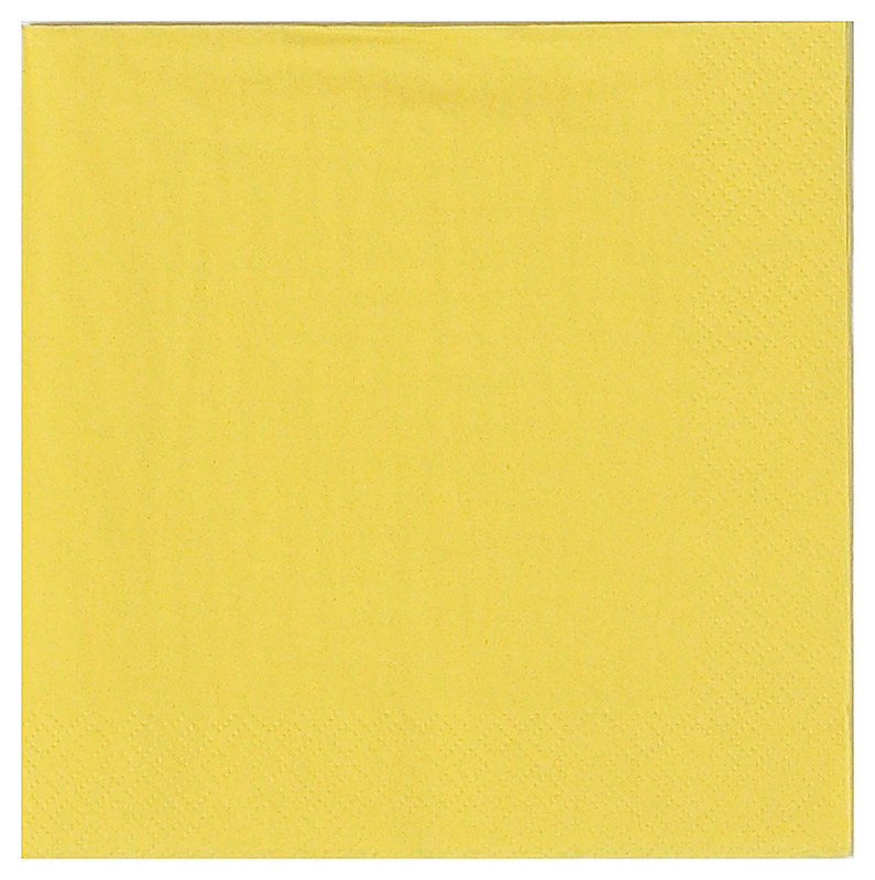 Light Yellow Lunch Napkins (50 count)