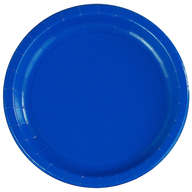 Royal Blue Dinner Plates (24 count)