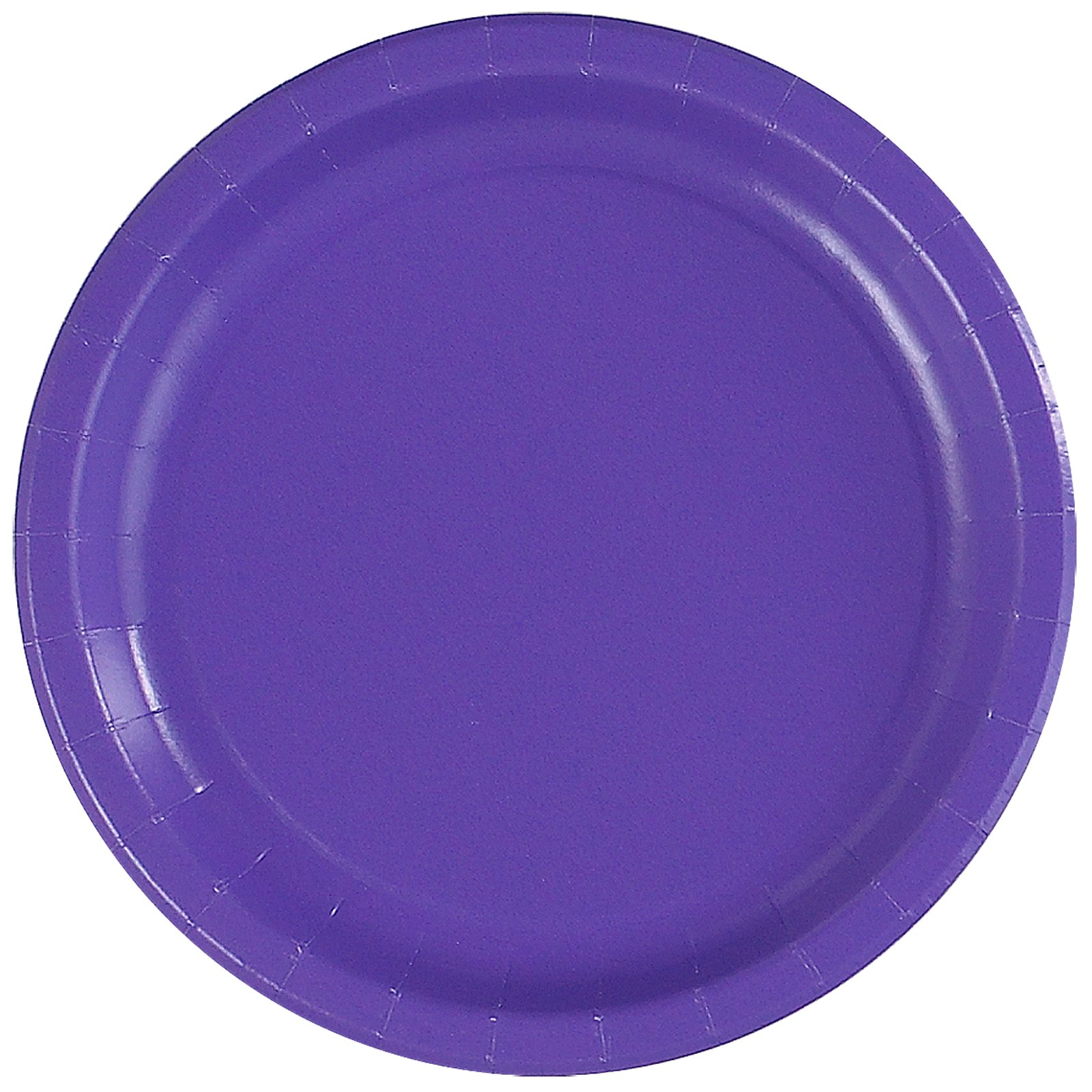 Simply Purple Paper Dinner Plates (24 count) - Click Image to Close