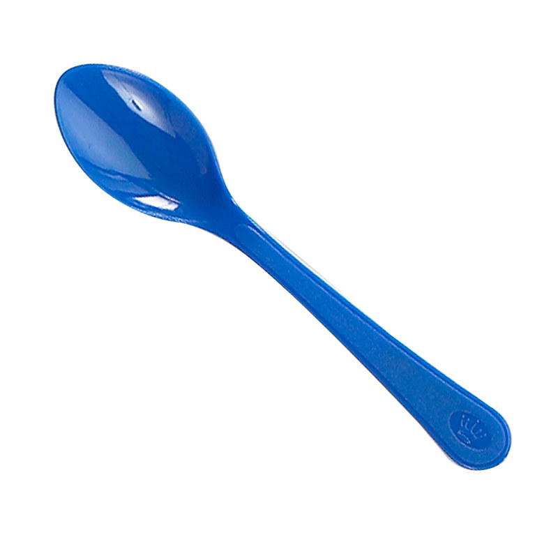 Royal Blue Heavy Weight Spoons (24 count) - Click Image to Close