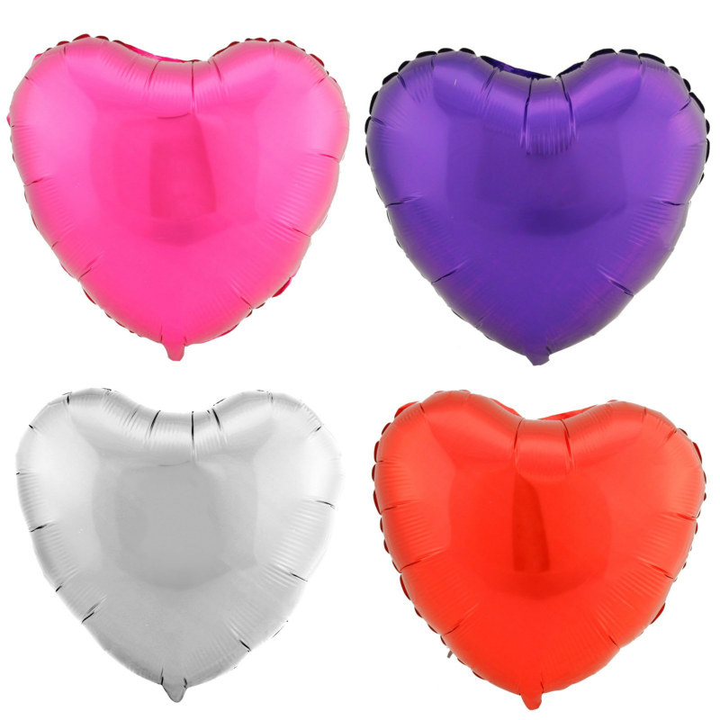 Heart 18" Foil Balloon - Click Image to Close