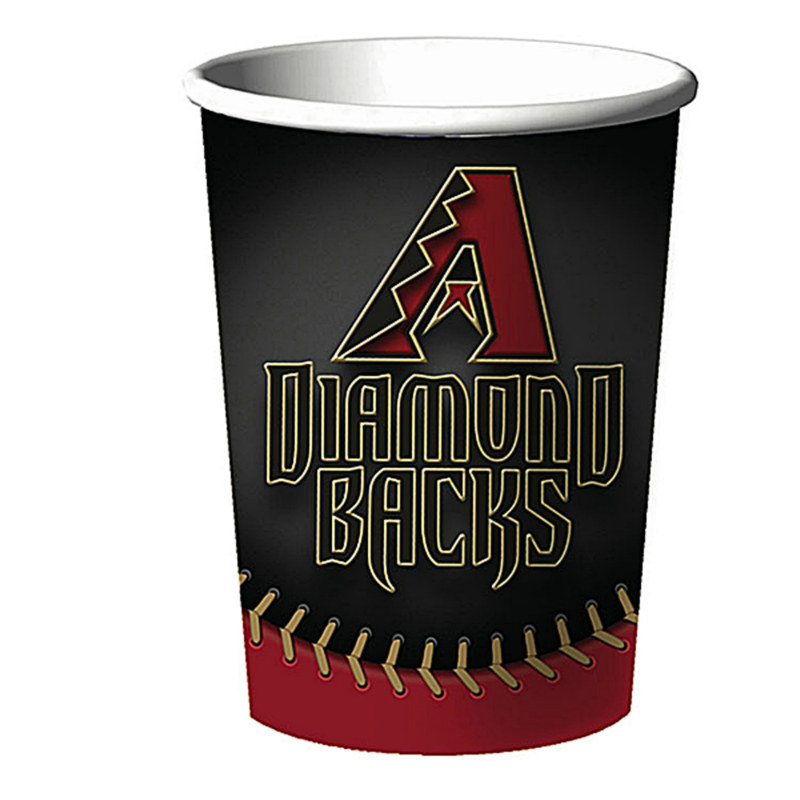 Arizona Diamondbacks 16 oz. Hard Plastic Cup (1 count) - Click Image to Close