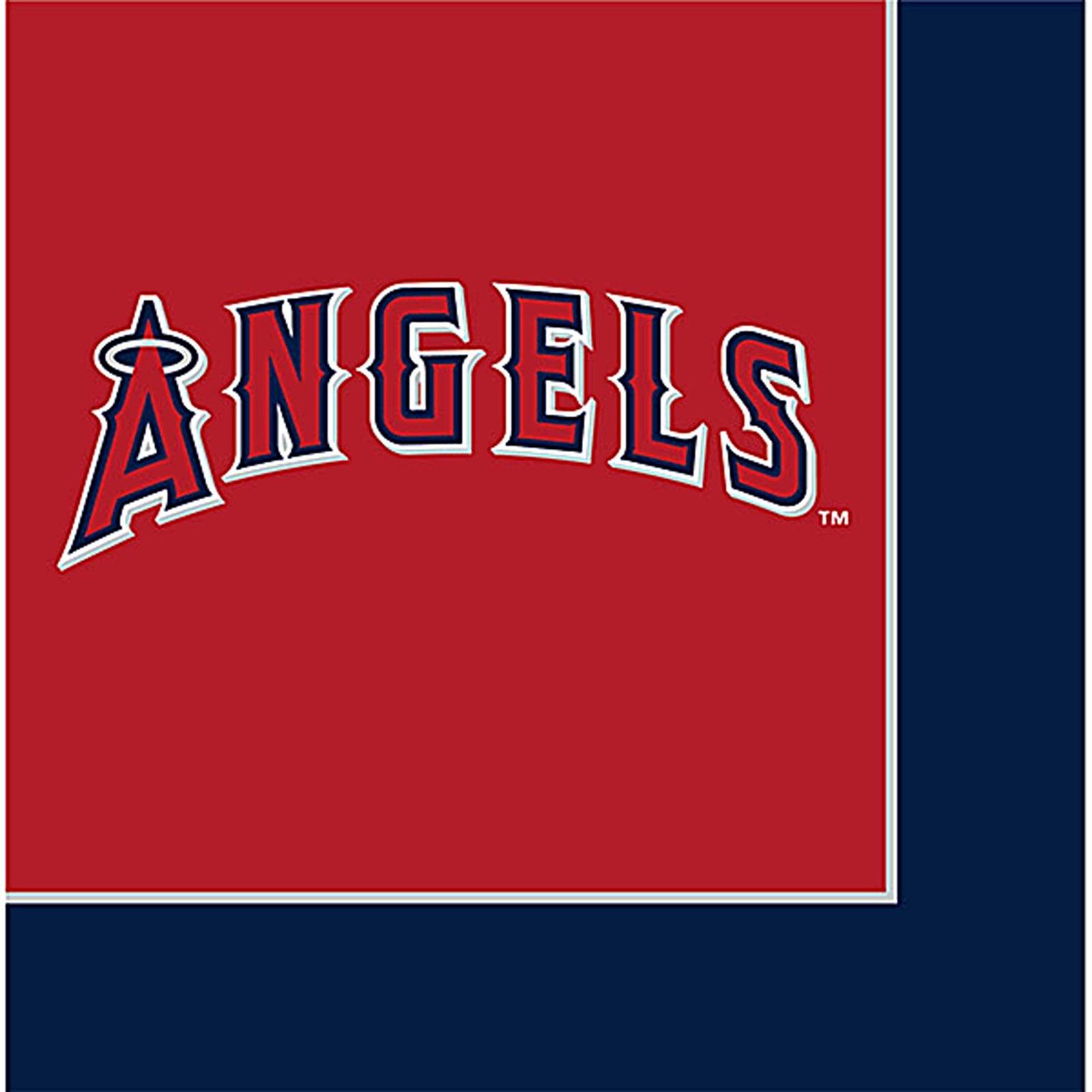 Los Angeles Angels Lunch Napkins (24 count) - Click Image to Close