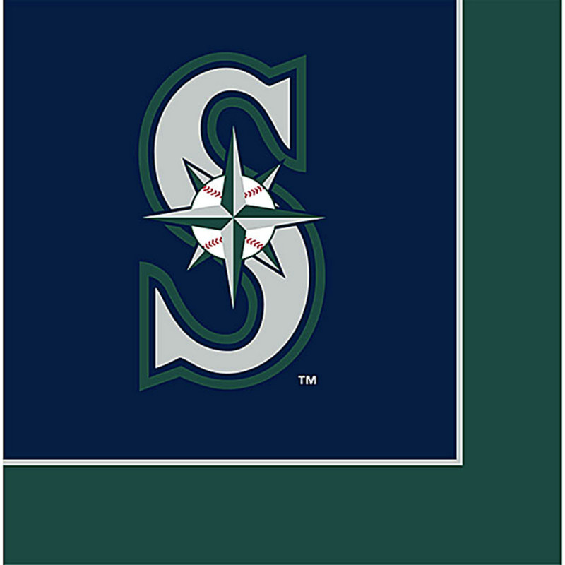 Seattle Mariners Lunch Napkins (24 count)
