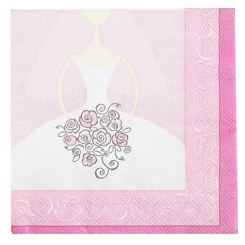 Bride to Be Lunch Napkins (16 count) - Click Image to Close