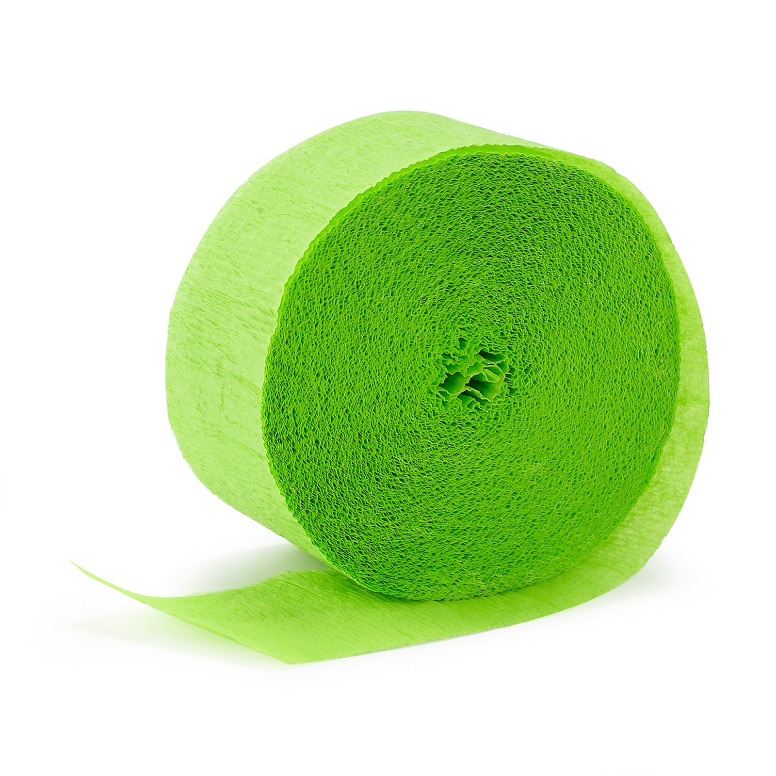 Apple Green (Lime Green) Crepe Streamer - 81'