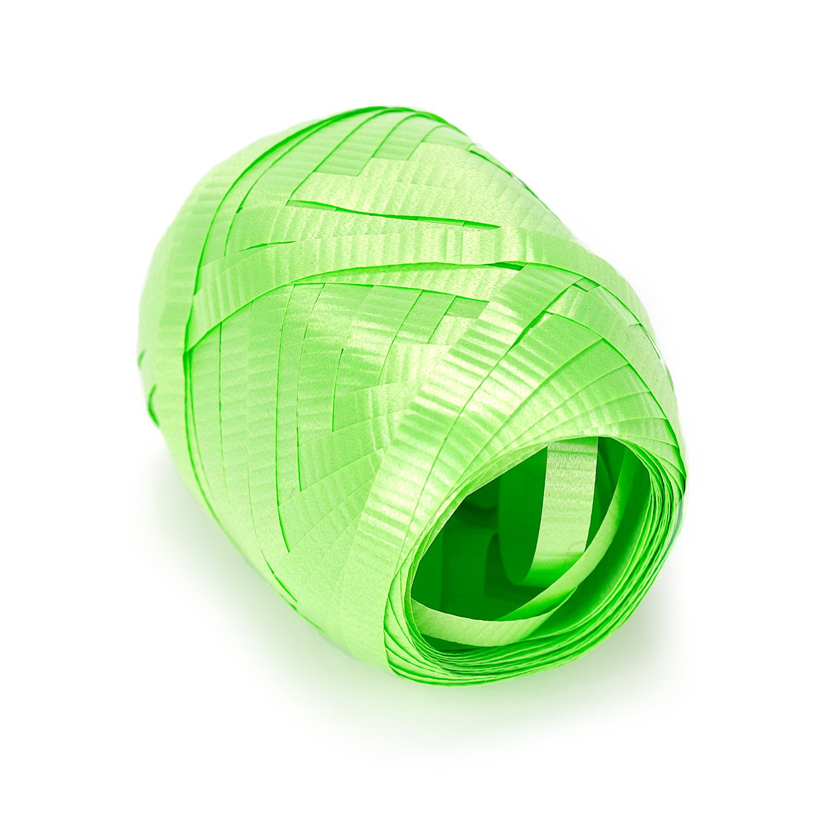 Fresh Lime (Lime Green) Curling Ribbon - 50' - Click Image to Close