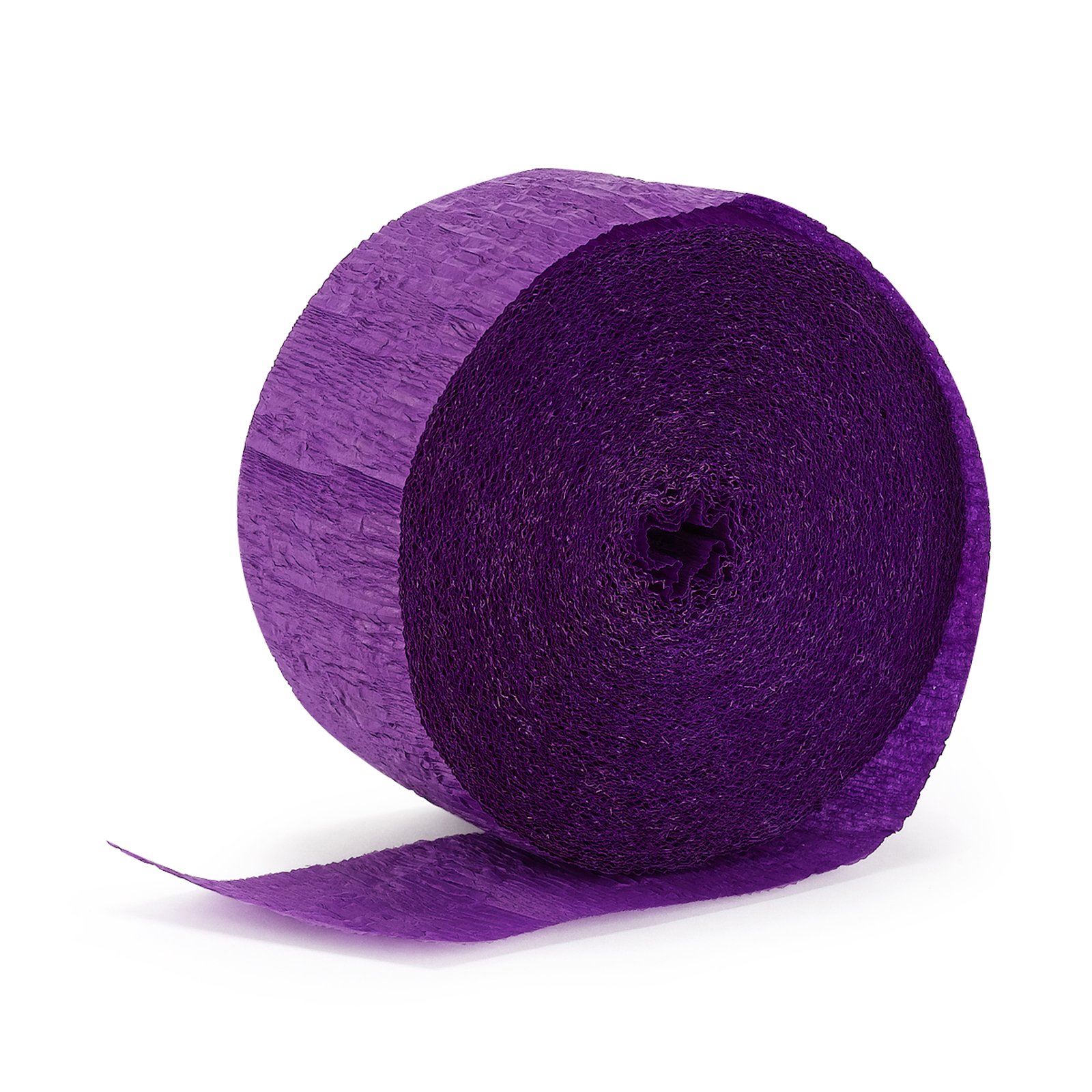 Purple Crepe Streamers - 81' - Click Image to Close