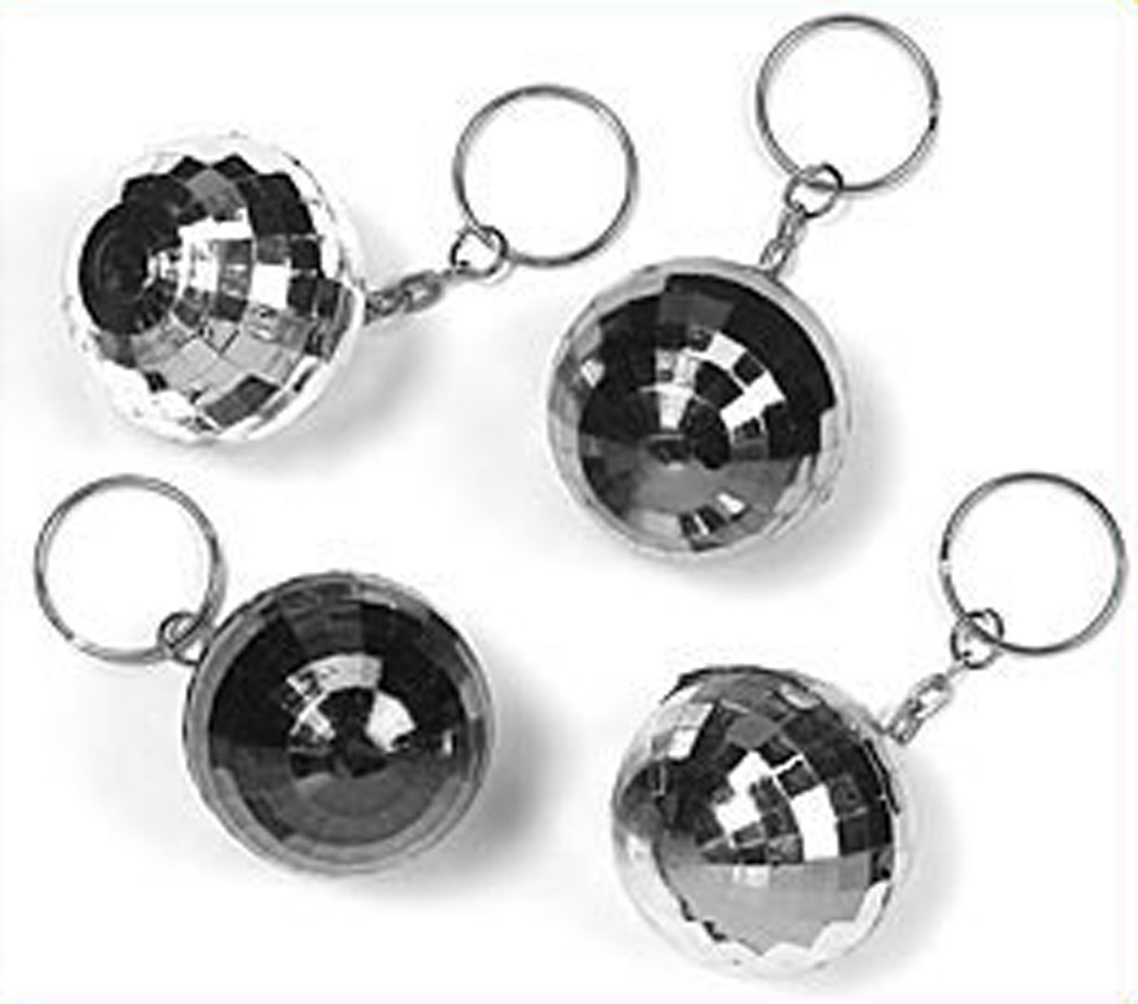 Disco Ball Keychains (8 count)
