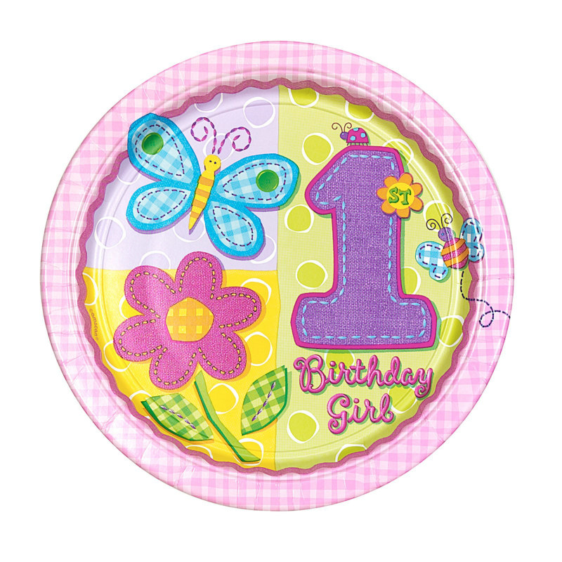 Hugs and Stitches Dinner Plates (8 count)