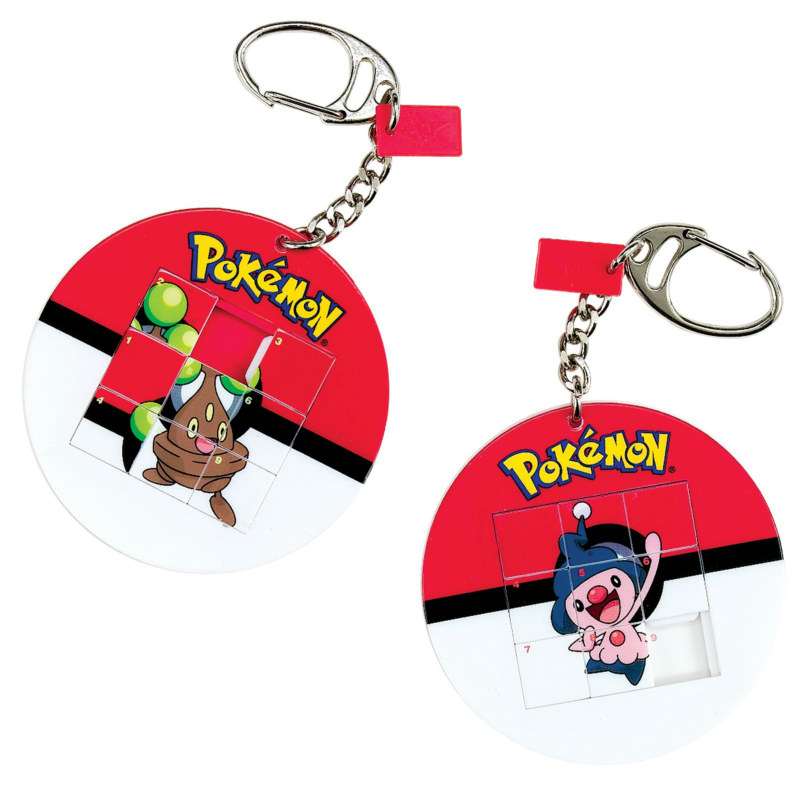 Pokemon Slide Puzzle Keychain (1 count)