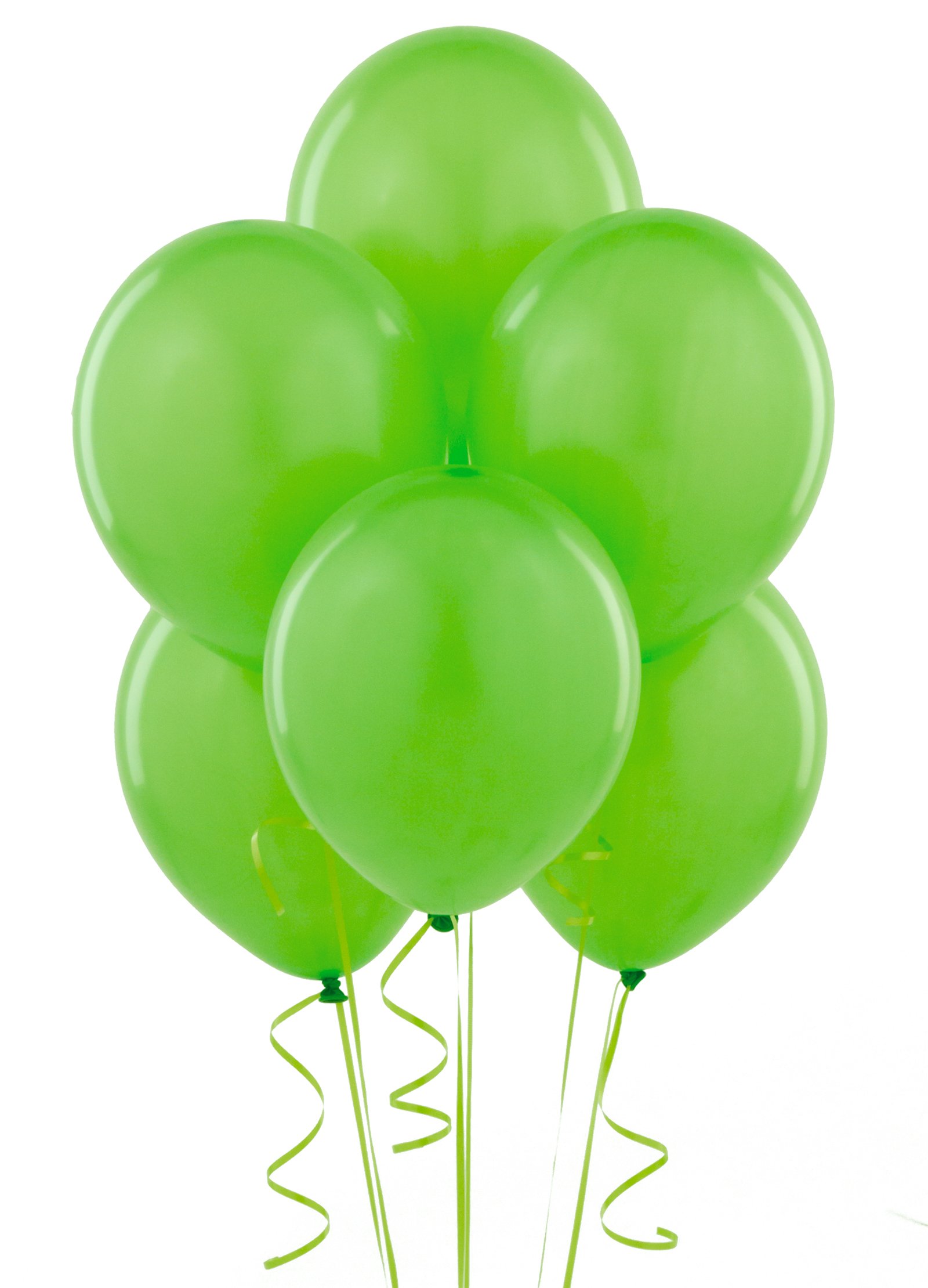 Fresh Lime (Lime Green) Balloons (6 count) - Click Image to Close
