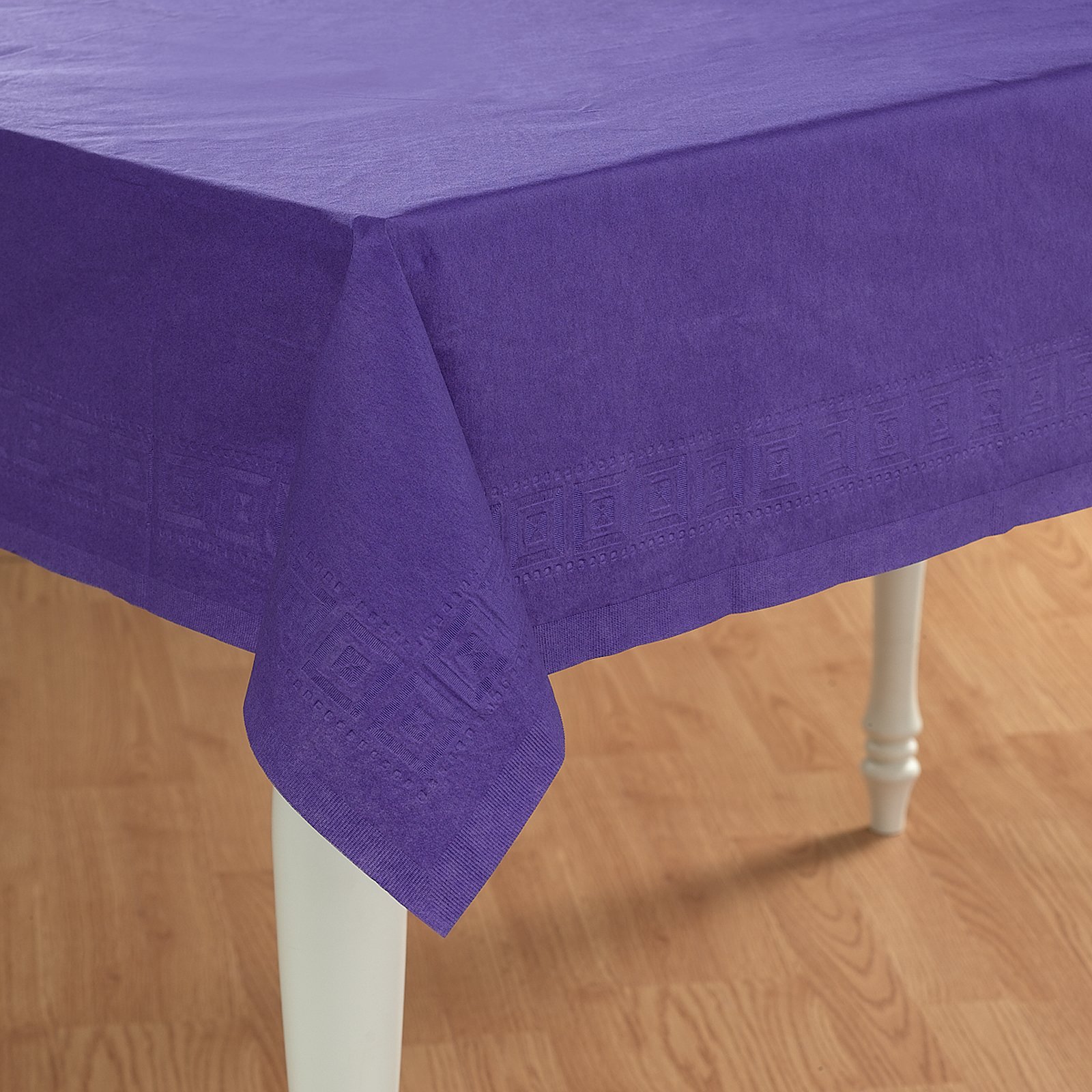 Perfect Purple (Purple) Paper Tablecover - Click Image to Close