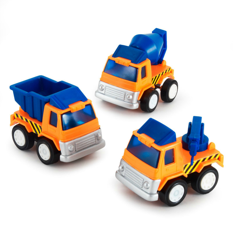 Construction Vehicles Assorted (8 count)