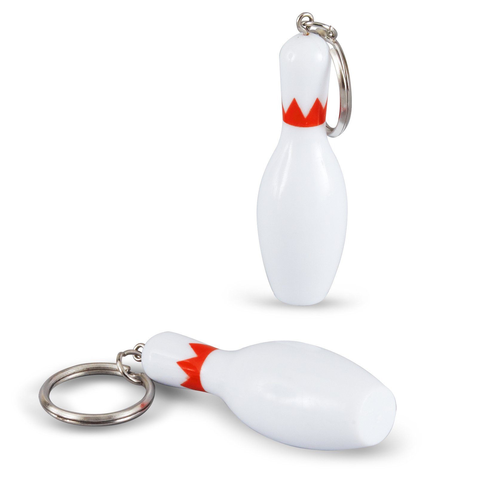 Bowling Keychains (8 count) - Click Image to Close
