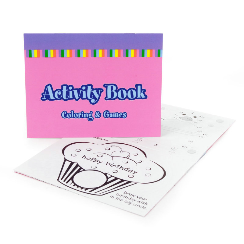 Pastel Activity Books (8 count) - Click Image to Close