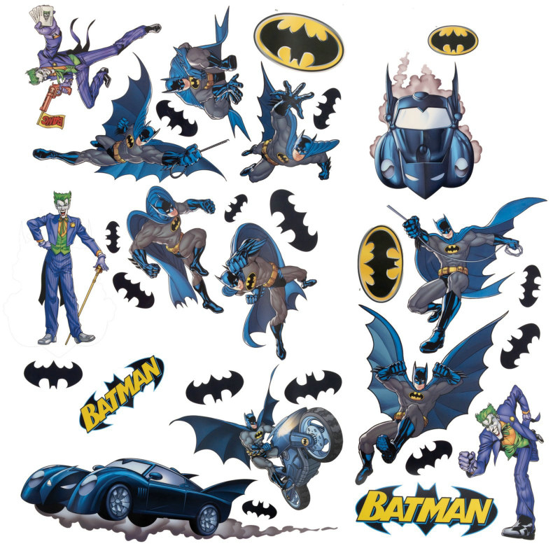 Batman Dark Knight Removable Wall Decorations - Click Image to Close