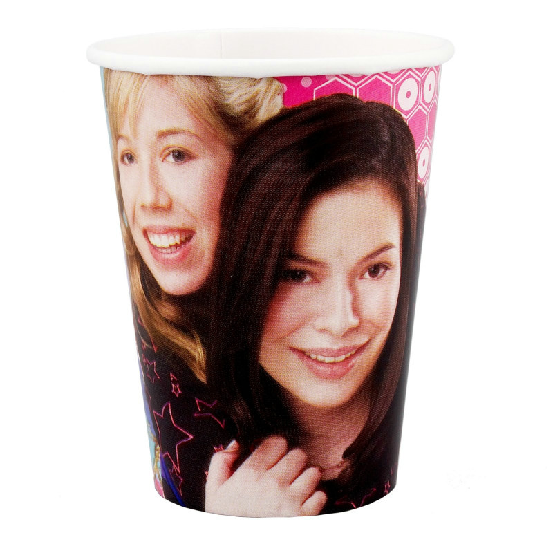 iCarly 9 oz. Paper Cups (8 count) - Click Image to Close