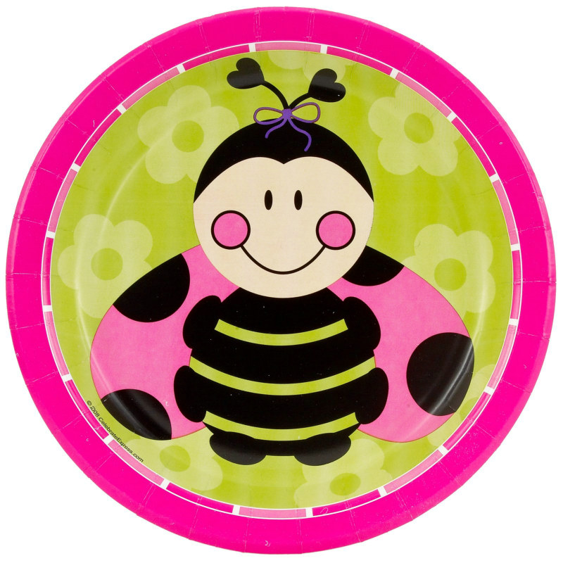 Ladybugs: Oh So Sweet Dessert Plates - Click Image to Close