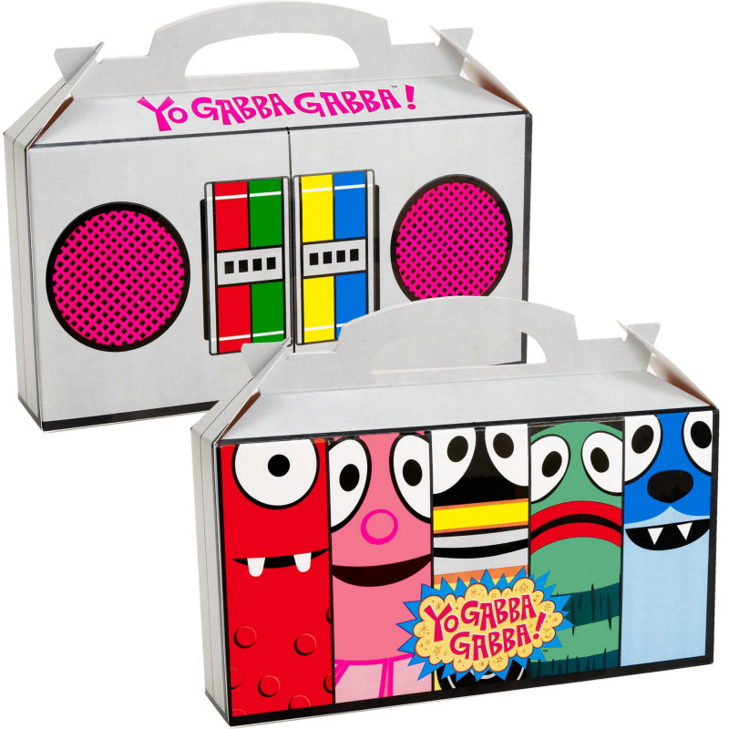 Yo Gabba Gabba! Empty Favor Boxes