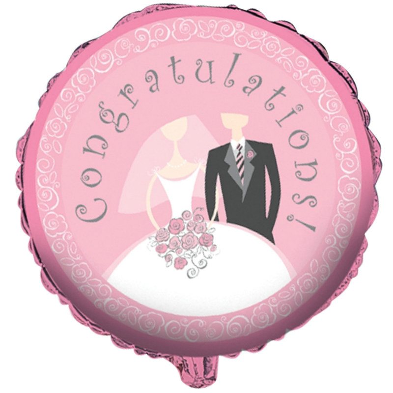 Congratulations 18" Foil Balloon - Click Image to Close