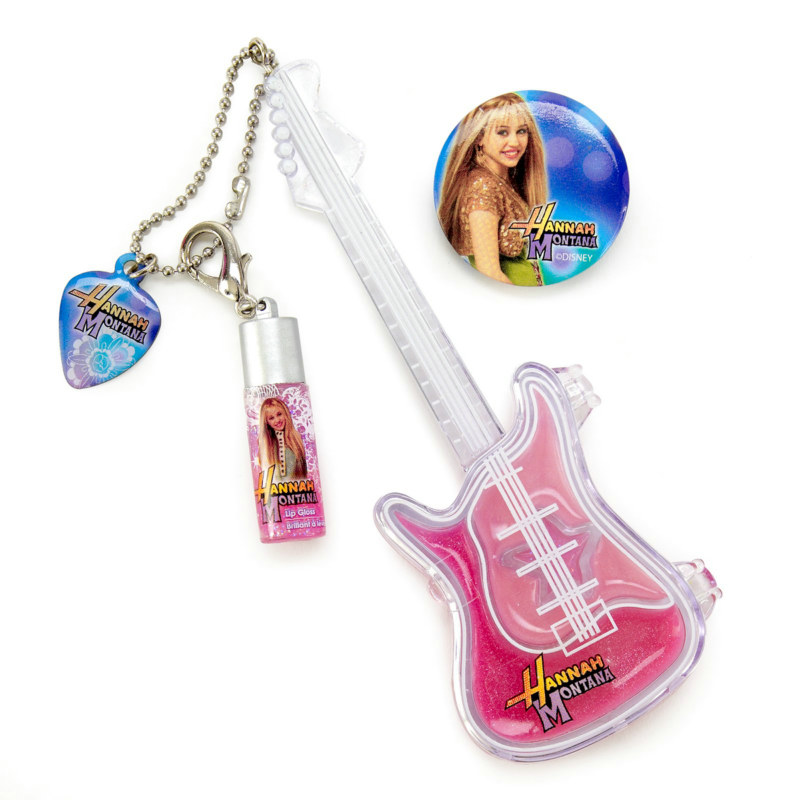 Hannah Montana Lip Gloss Guitar Set - Click Image to Close