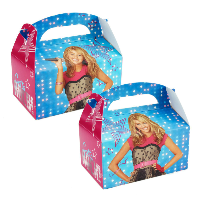 Hannah Montana Rock the Stage Empty Favor Boxes - Click Image to Close