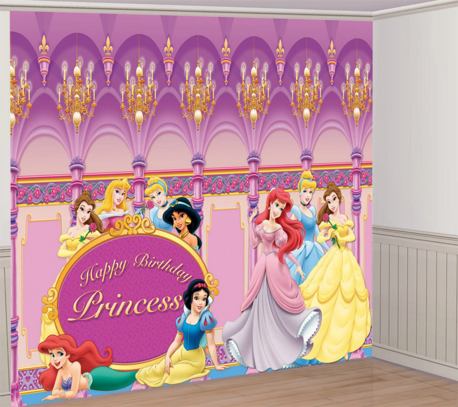 8' Disney Princess Giant Decorating Set - Click Image to Close