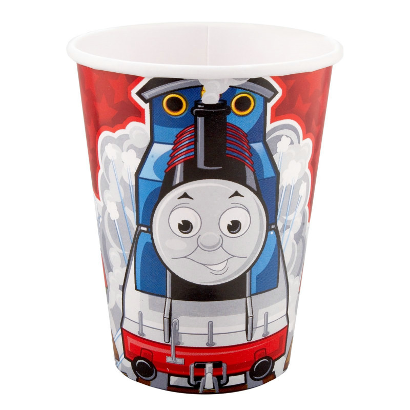 Thomas the Tank Engine 9 oz. Paper Cups (8 count) - Click Image to Close