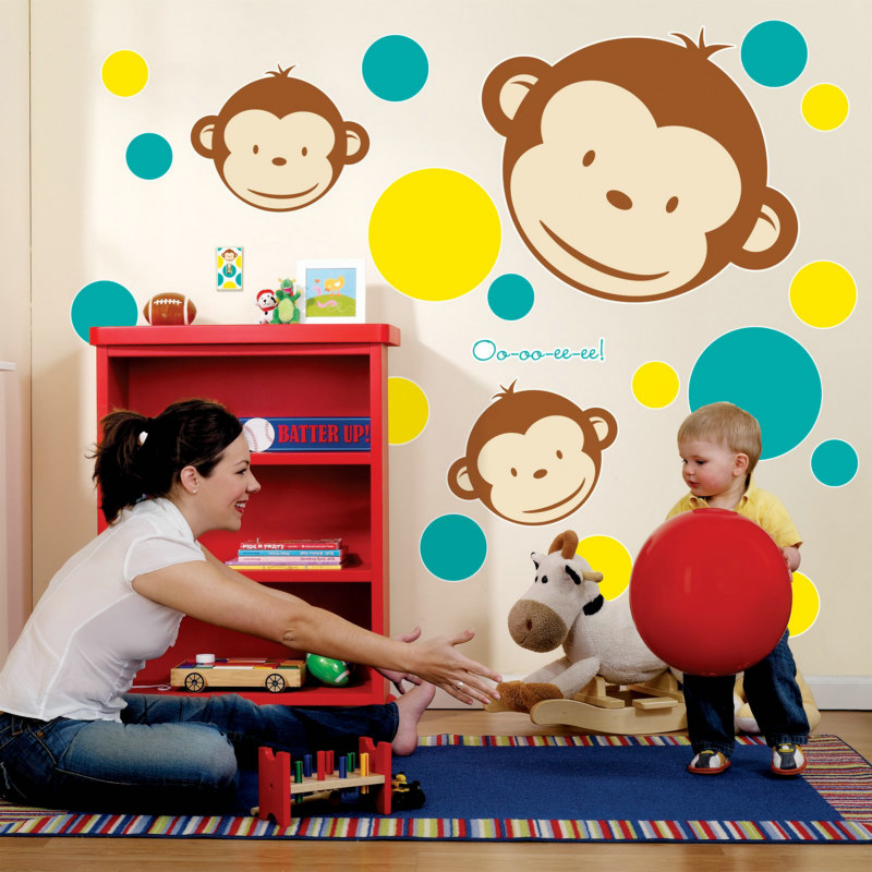 Mod Monkey Giant Wall Decals