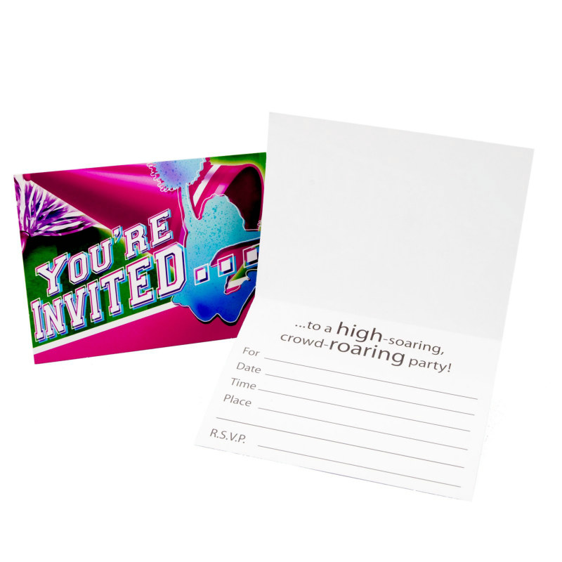 Something To Cheer About Invitations (8 count) - Click Image to Close