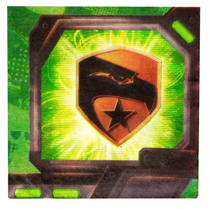 GI JOE Rise of the Cobra Lunch Napkins (16 count) - Click Image to Close