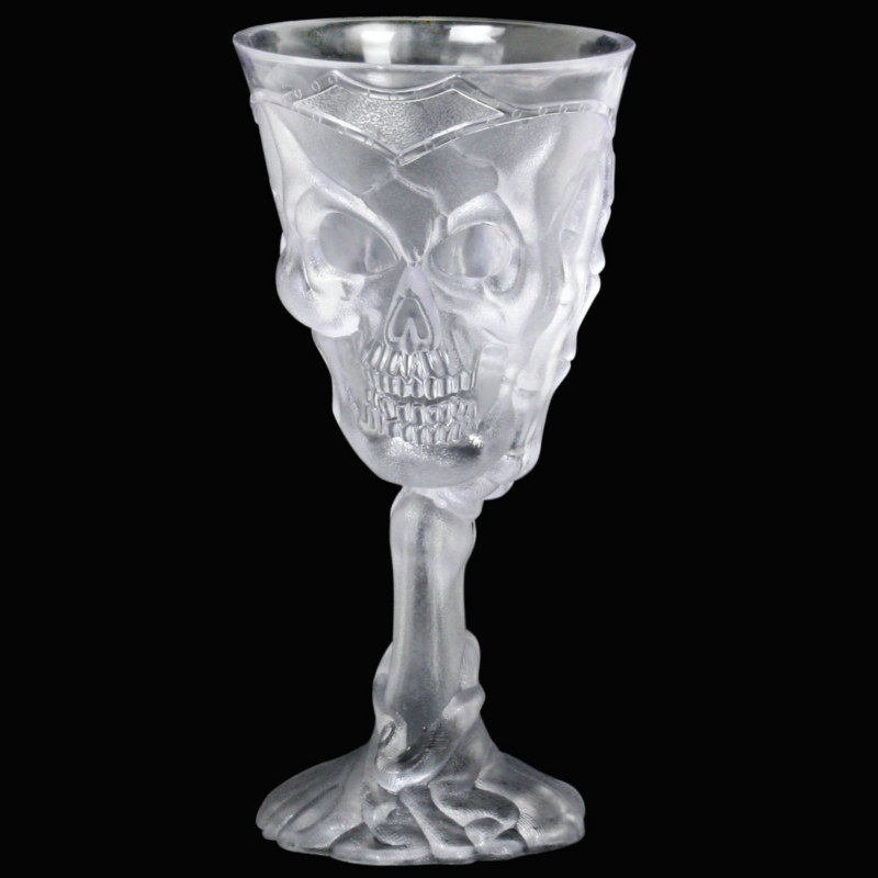 Halloween Clear Drinking Goblet