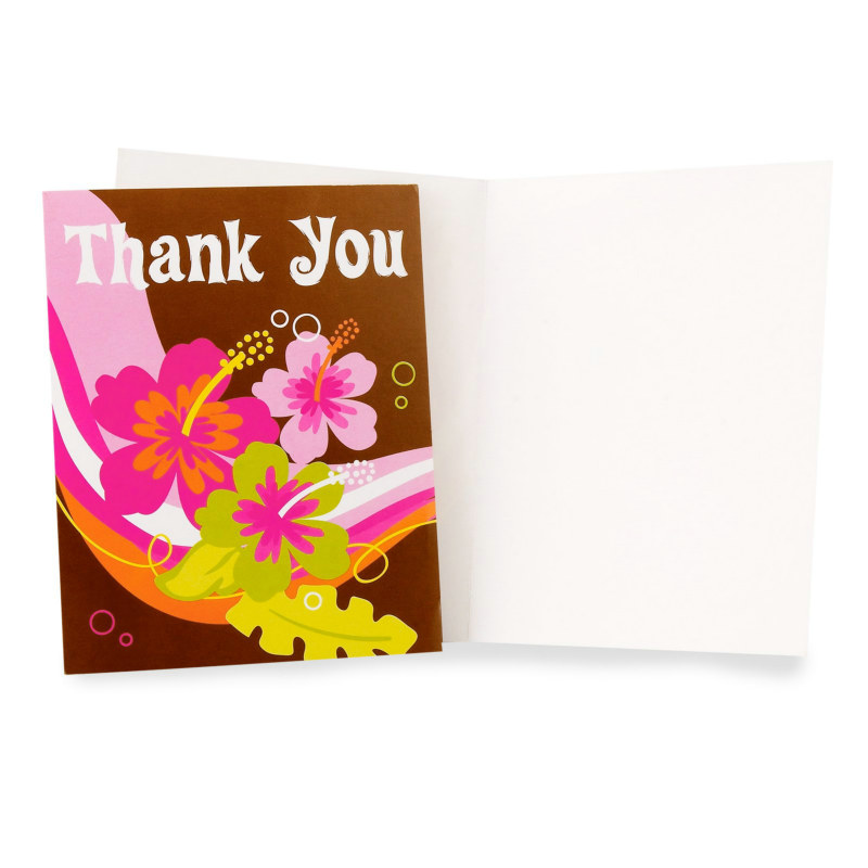 Aloha Thank You Cards (8 count) - Click Image to Close