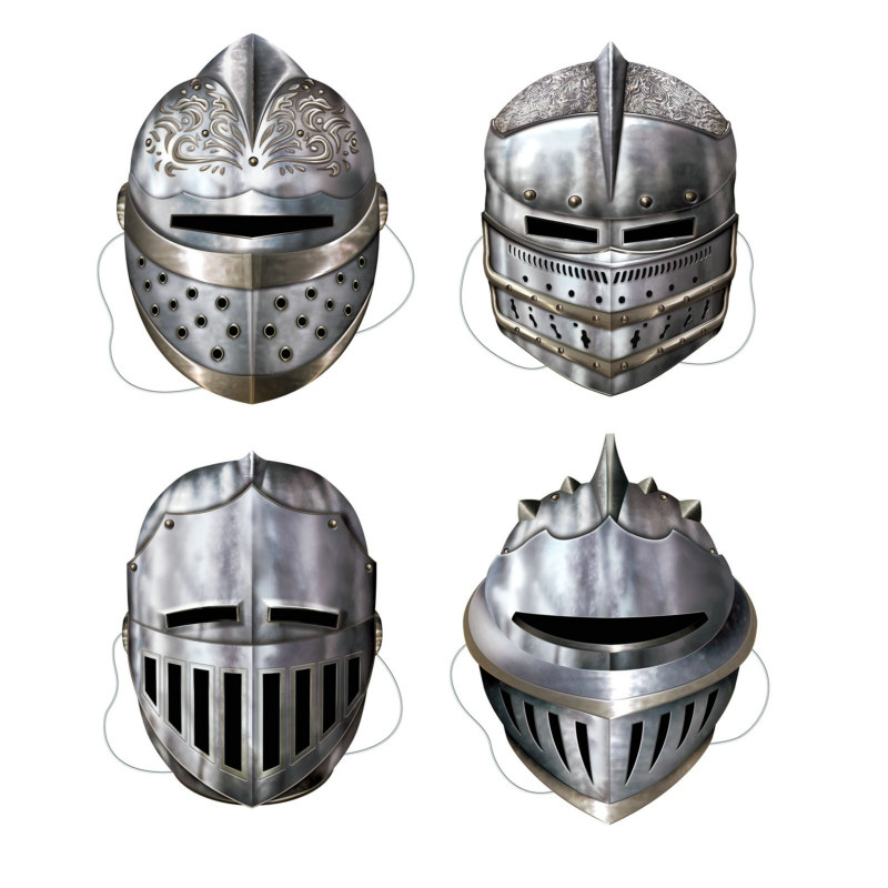 Knight Masks (4 count)