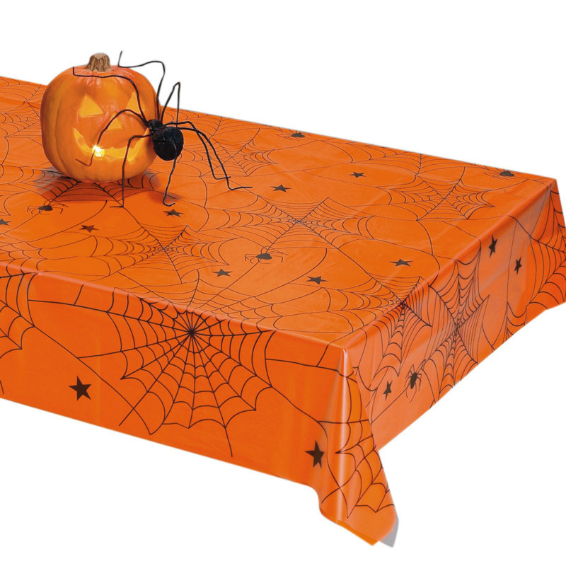 Spider Web Clear Overlay Tablecover
