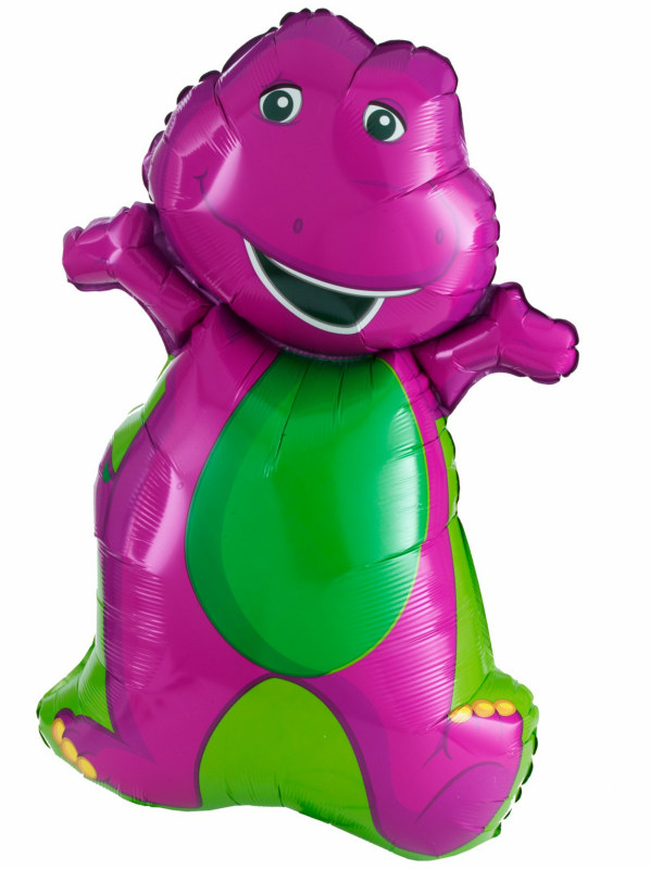 Barney 34" Super Shape Foil Balloon