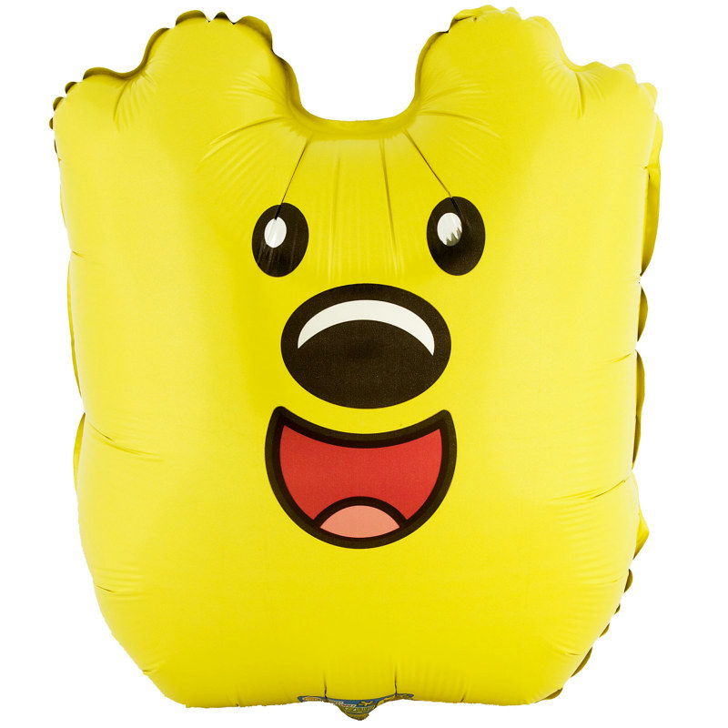 Wow! Wow! Wubbzy! Super Shape 26" Foil Balloon - Click Image to Close