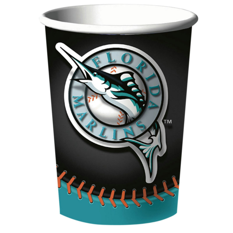 Florida Marlins 16 oz. Hard Plastic Cup (1 count) - Click Image to Close