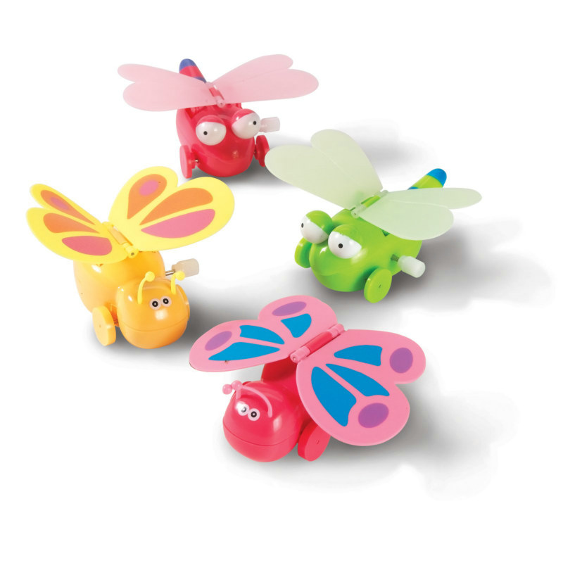 Wind Up Dragonfly Toys Assorted (8 count) - Click Image to Close