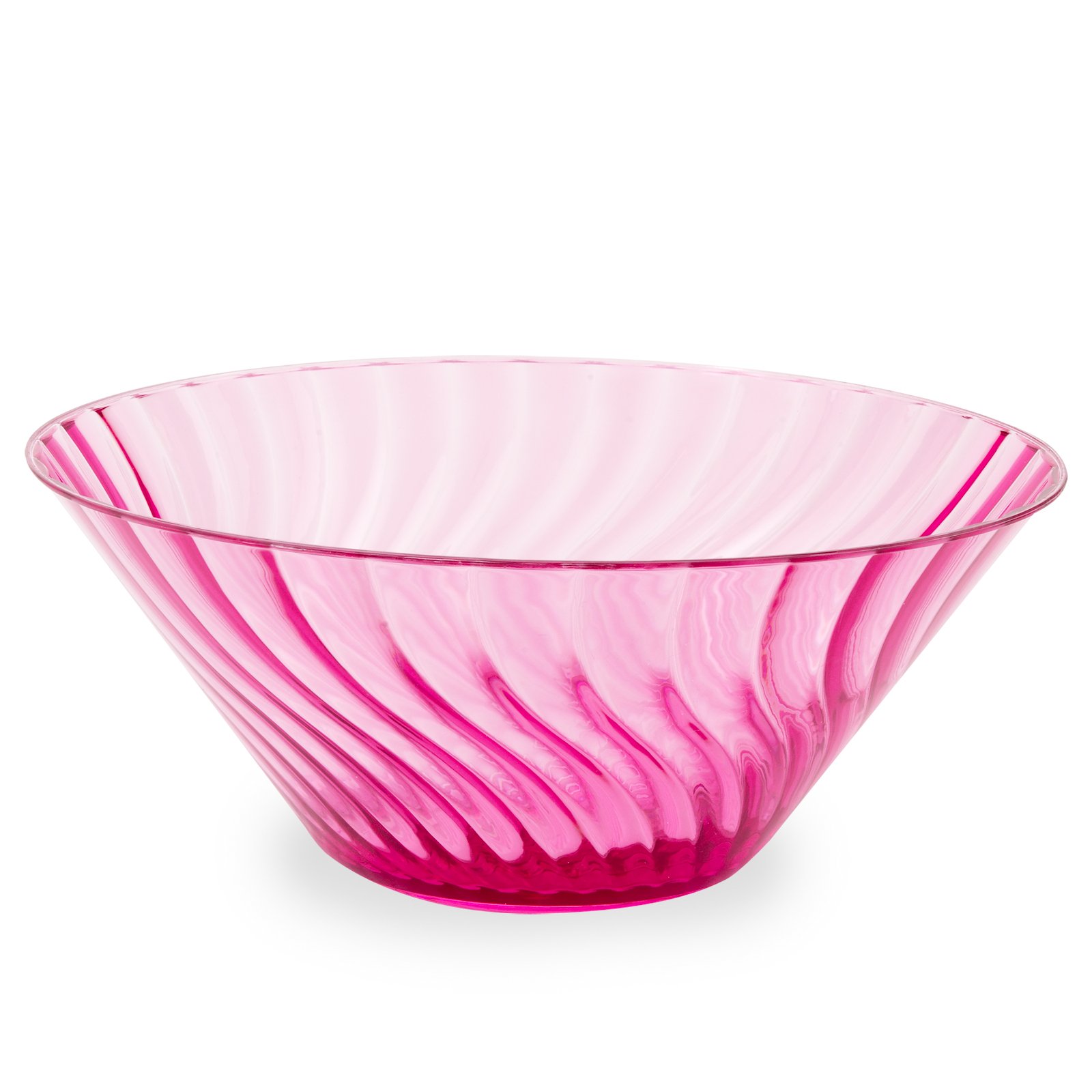 11" Hot Pink Large Bowl - Click Image to Close