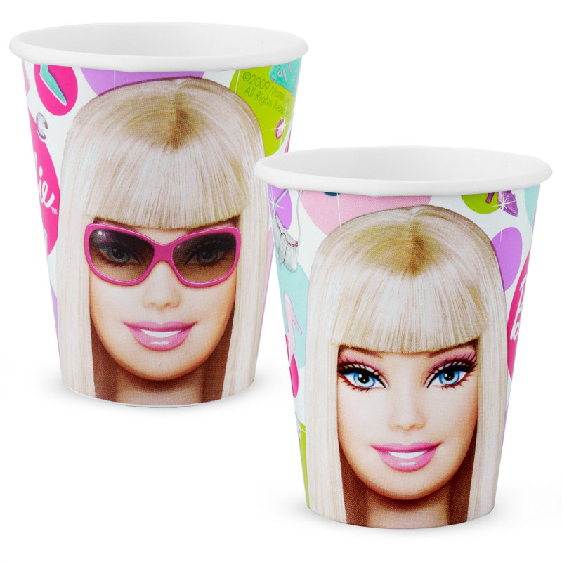 Barbie All Doll'd Up 9 oz. Paper Cups (8 count)