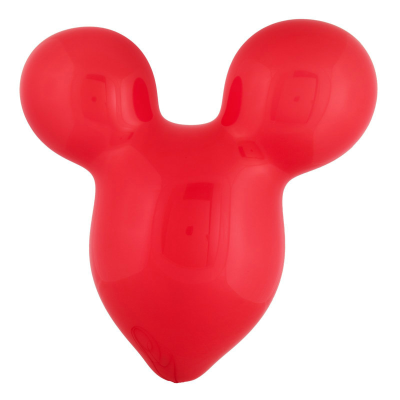 15" Mouse Ears Red Latex Balloons (6 count)