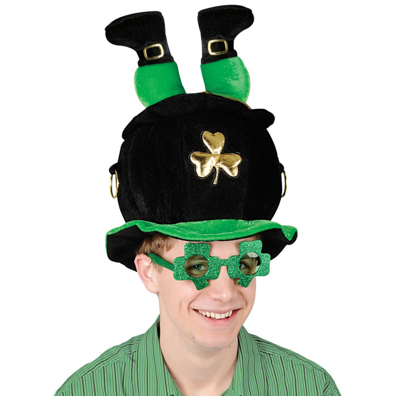 Leprechaun Pot O Gold Hat - Click Image to Close