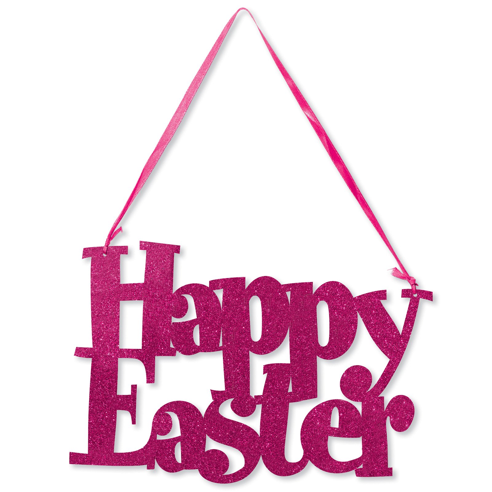 Happy Easter Glitter Sign - Click Image to Close