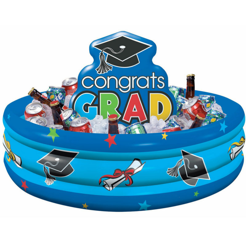 Graduation Inflatable Cooler - Click Image to Close