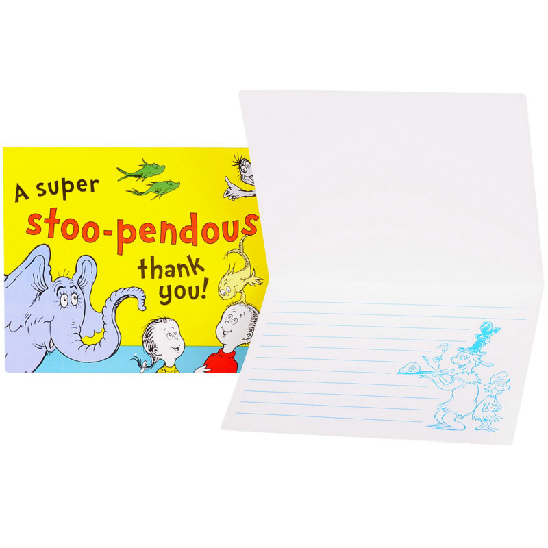 Dr. Seuss Thank-You Cards (8 count)